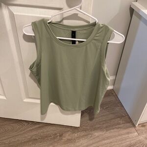 Green Workout Tank